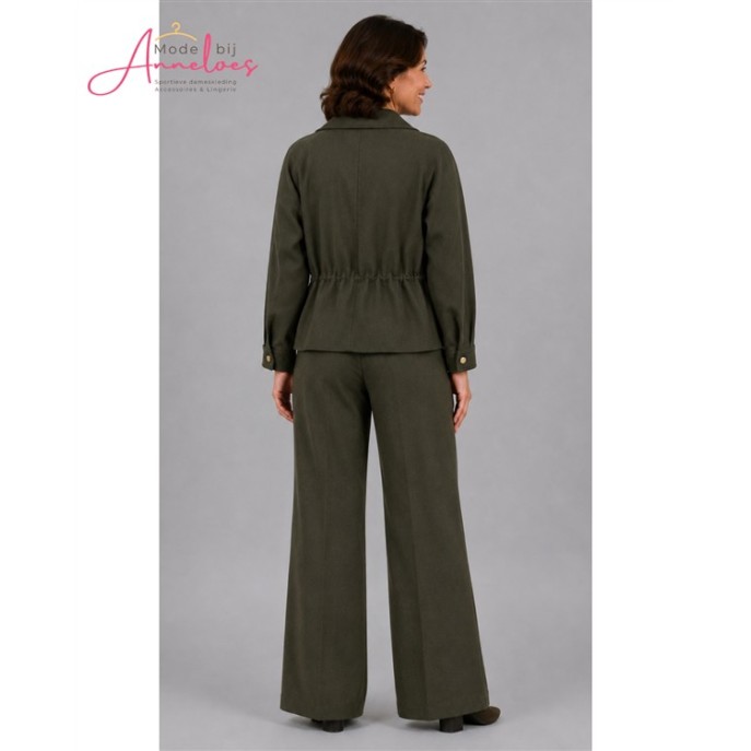 Batida Jasje rits taillekoord 2580 Khaki Batida Jasje rits taillekoord 2580 Khaki
